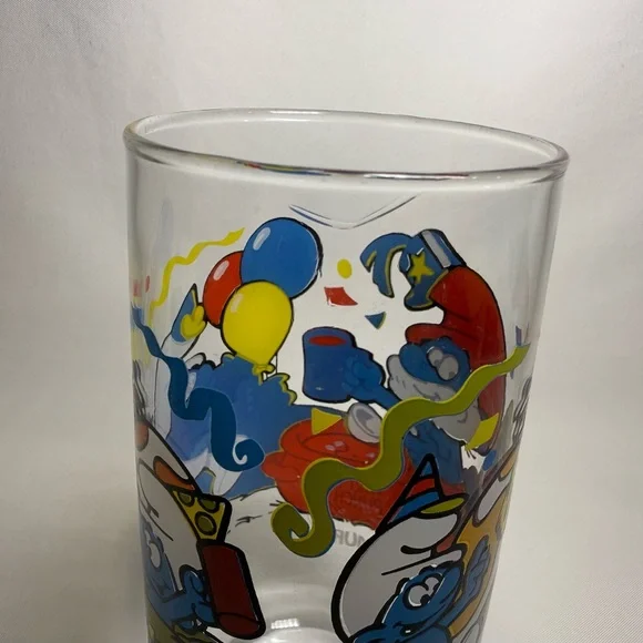 Vintage Smurf Glasses from 1982-1983, lot of 13 - Picture 16 of 16